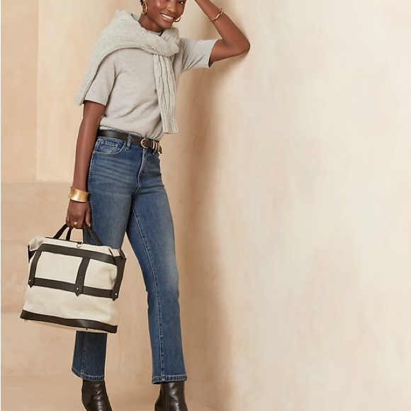 Banana Republic Denim - Banana Republic High Waist Crop Boot Jeans